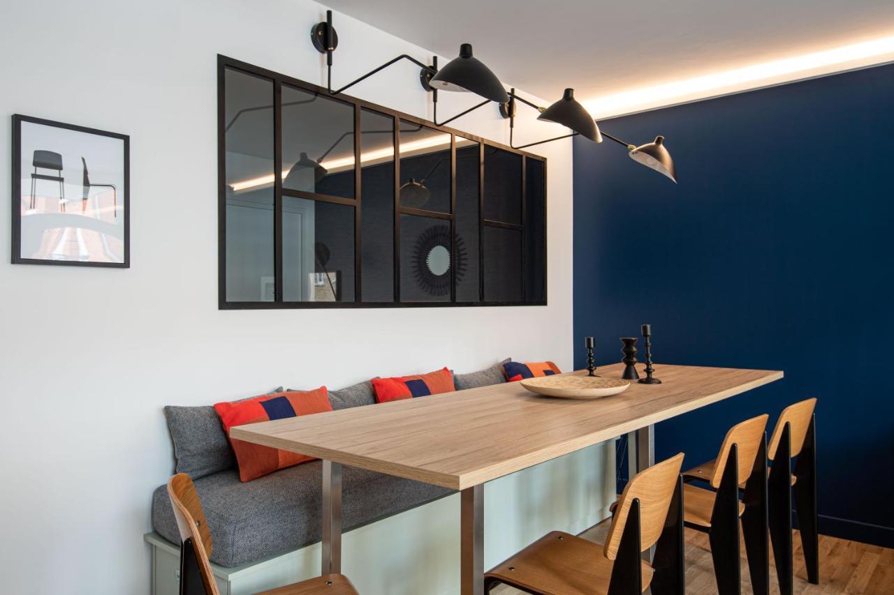Ferienwohnung New - Appt Style Le Corbusier Avec Balcon - 8 Pers Paris Exterior foto