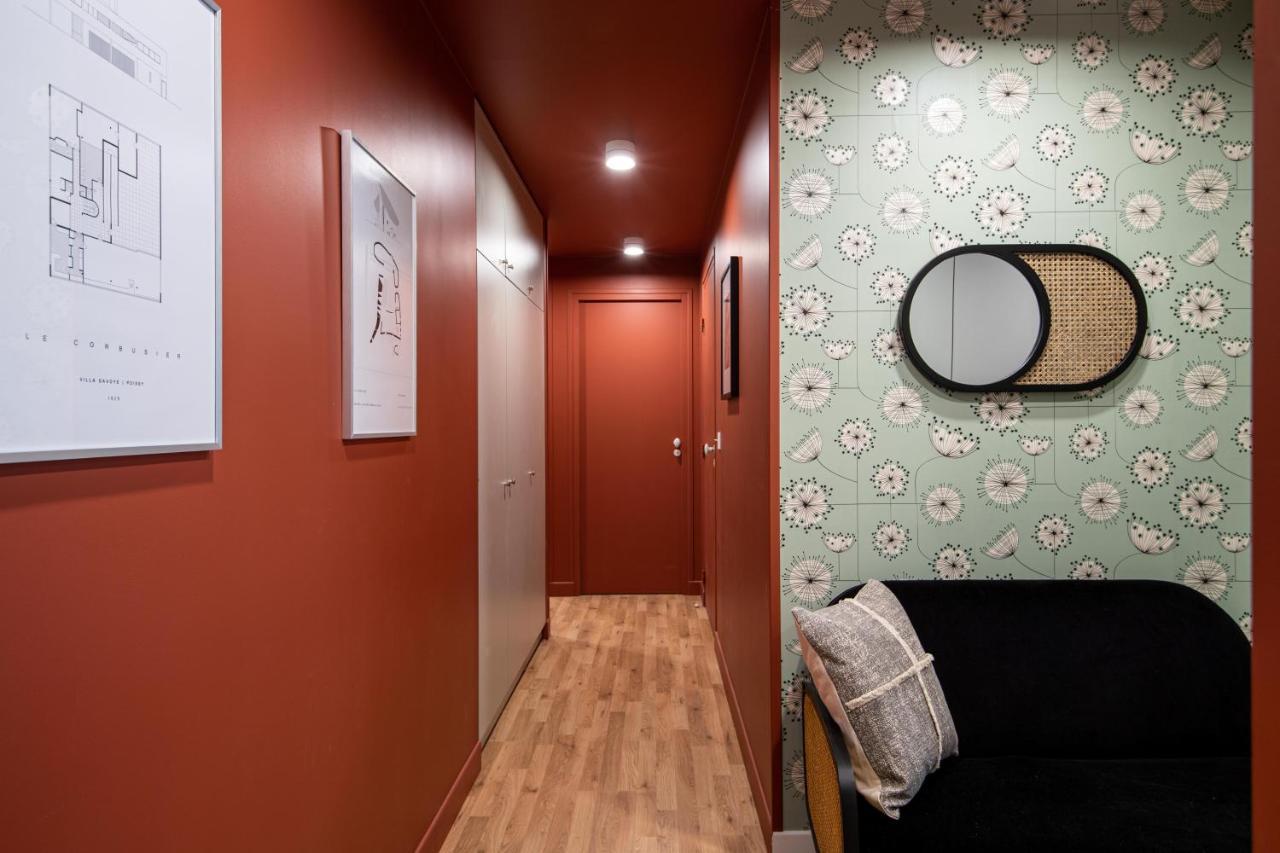 Ferienwohnung New - Appt Style Le Corbusier Avec Balcon - 8 Pers Paris Exterior foto