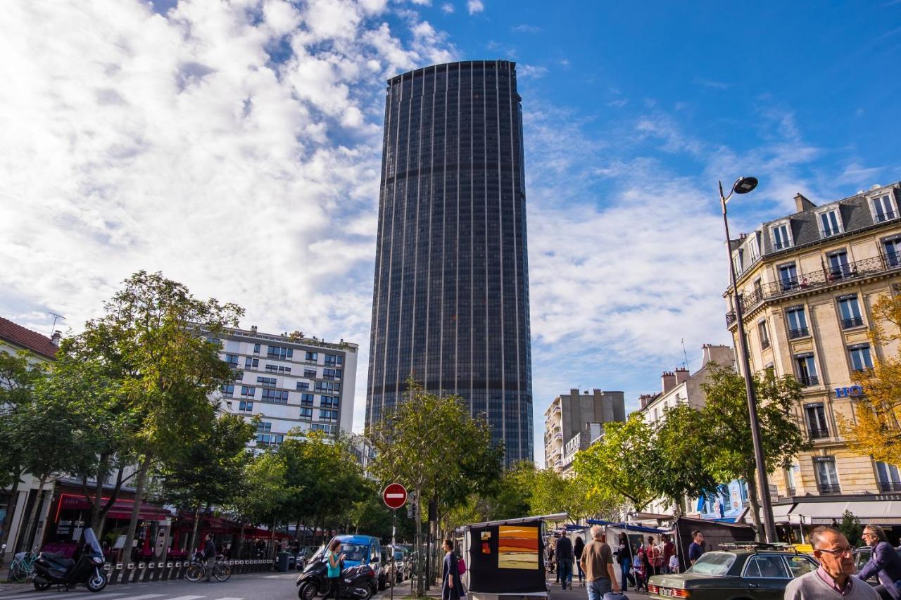 Ferienwohnung New - Appt Style Le Corbusier Avec Balcon - 8 Pers Paris Exterior foto