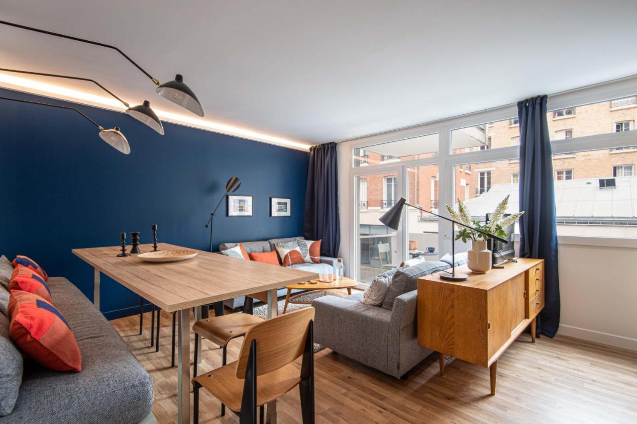 Ferienwohnung New - Appt Style Le Corbusier Avec Balcon - 8 Pers Paris Exterior foto